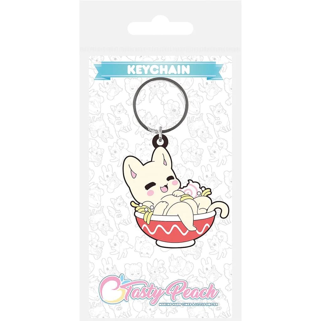 TASTY PEACH UDON KITTY RUBBER (Portachiavi)