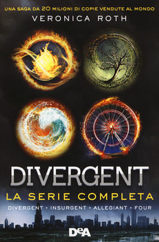 DIVERGENT. LA SERIE: DIVERGENT-INSURGENT-ALLEGIANT-FOUR