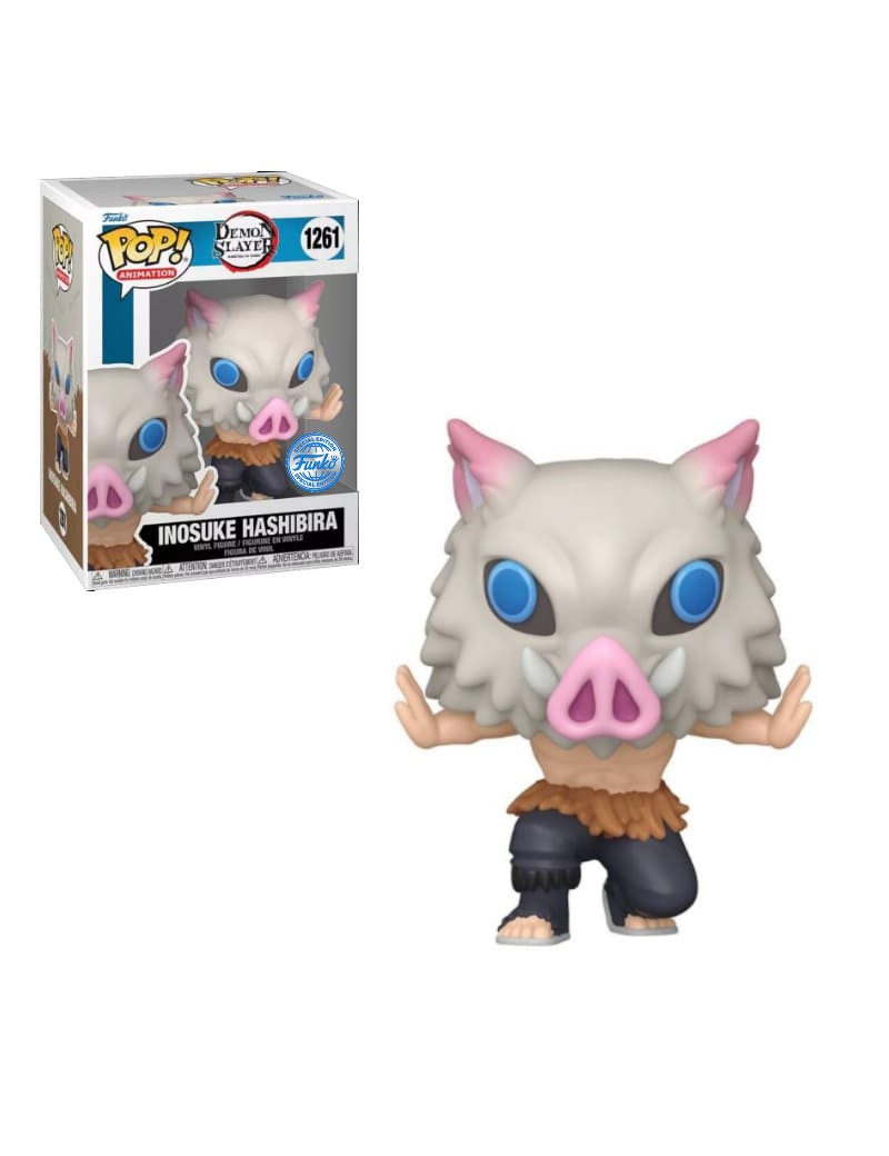 Demon Slayer Funko POP Vinyl Figures 1261 Inosuke Hashibira 7th Form 9 cm - SPECIAL EDITION