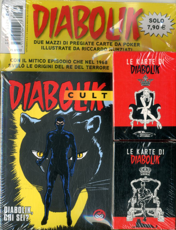 DIABOLIK CHI SEI? + LE DIABOLICHE CARTE DA POKER