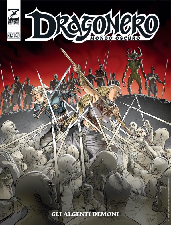 DRAGONERO - MONDO OSCURO VOL.3 - GLI ALGENTI DEMONI