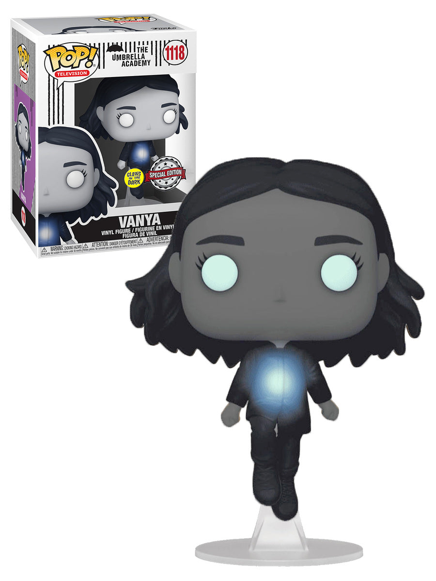 The Umbrella Academy Funko POP! TV Vinyl 1118 Figure Vanya Glows in the dark 9 cm - SPECIAL EDITION