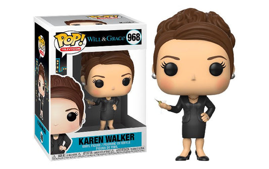 WILL & GRACE - POP FUNKO VINYL FIGURE 968 KAREN WALKER 9CM