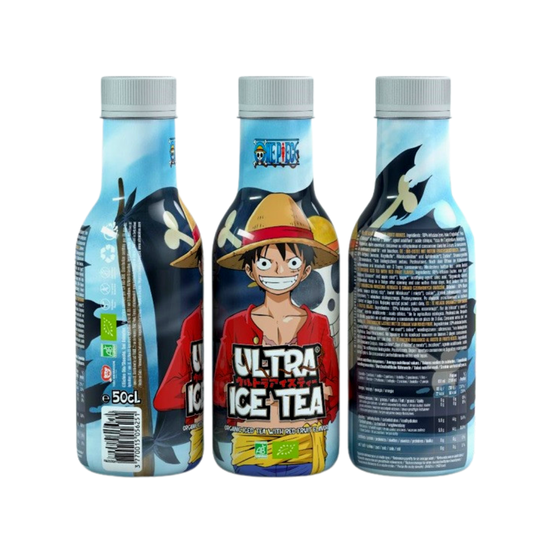 ONE PIECE LUFFY ULTRA ICE TEA - TÈ FREDDO AI FRUTTI DI BOSCO