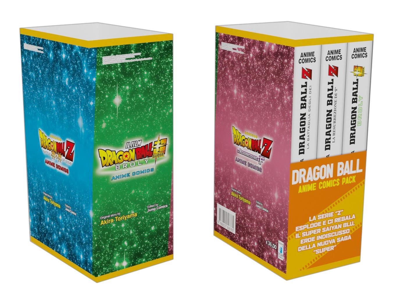 DRAGON BALL - ANIME COMICS PACK