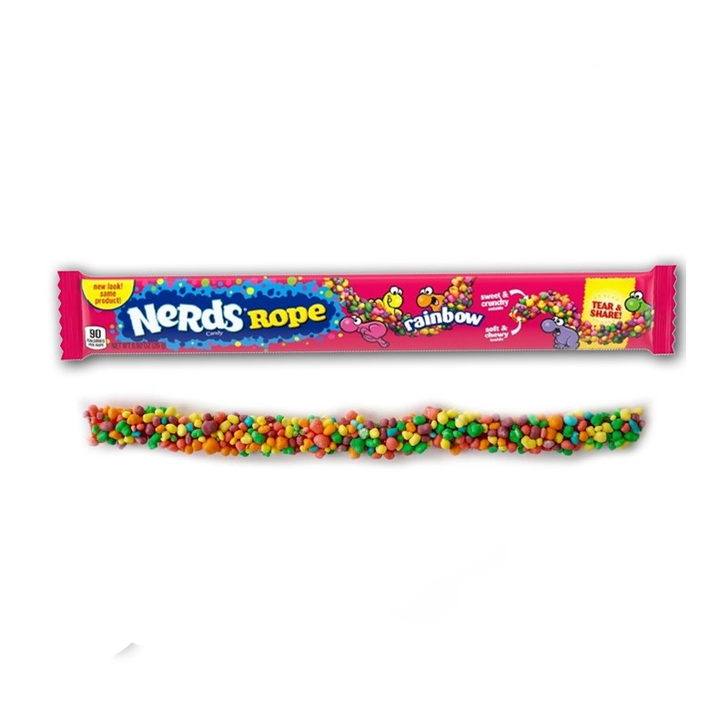 Wonka Nerds Rainbow Rope