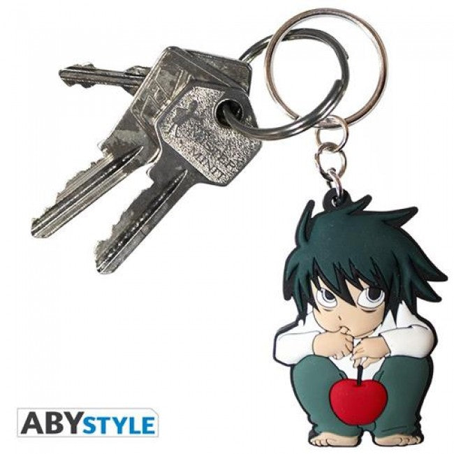 ABYKEY072 - DEATH NOTE - KEYCHAIN Portachiavi PVC L