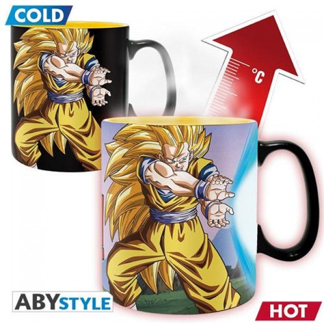 ABYMUG694 - DRAGON BALL - TAZZA HEAT CHANGE 460ML - KAMEHAMEHA