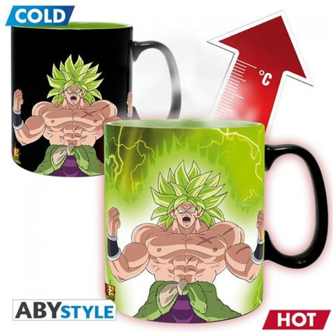 ABYMUG716 - DRAGON BALL - TAZZA HEAT CHANGE 460ML - GOGETA & BROLY
