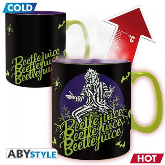 ABYMUG781 - BEETLEJUICE - TAZZA HEAT CHANGE 460ML - BEETLEJUICE