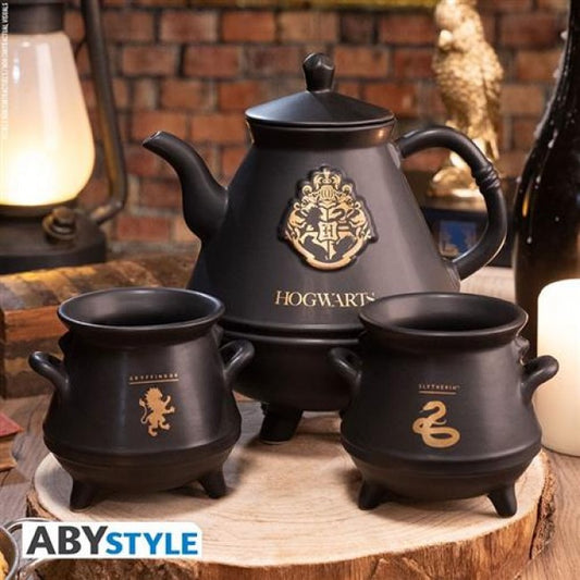 ABYTAB024 - HARRY POTTER - TEIERA CON SET DI CALDERONI