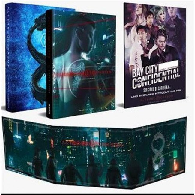 ALTERED CARBON - IL GIOCO DI RUOLO UFFICIALE - COFANETTO EDIZIONE SPECIALE: MANUALE + SCHERMO + AVVENTURA