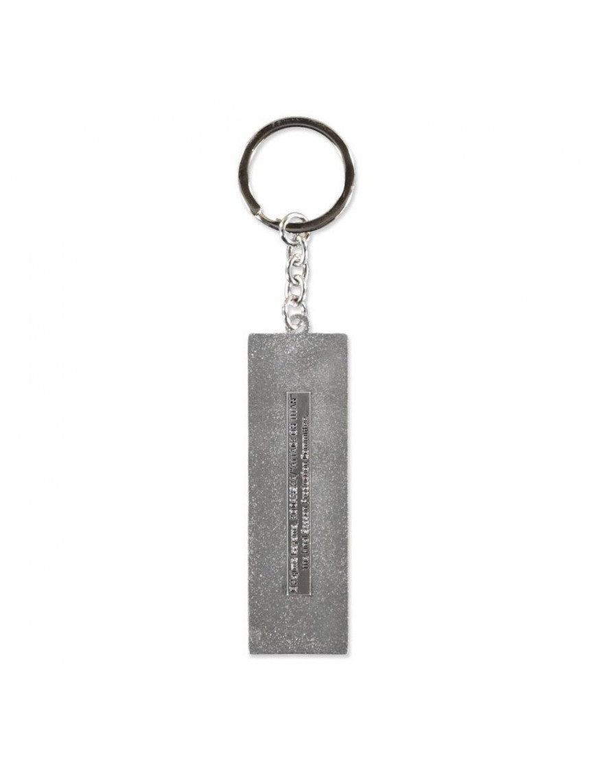 ATTACK ON TITAN -PORTACHIAVI - METAL LOGO KEYCHAIN