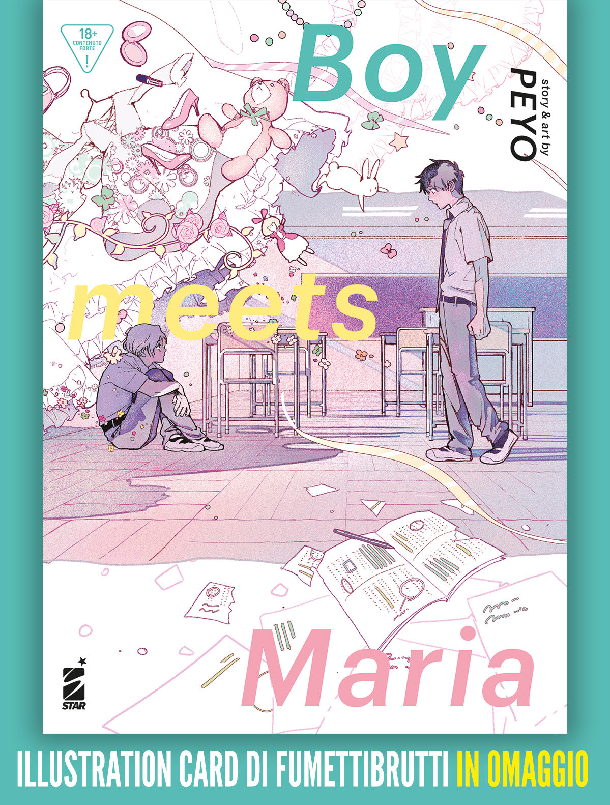 BOY MEETS MARIA - CON ILLUSTRATION CARD DI FUMETTIBRUTTI