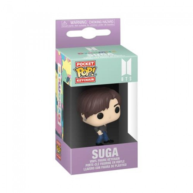 BTS: DYNAMITE - POP FUNKO VINYL KEYCHAIN SUGA 4CM