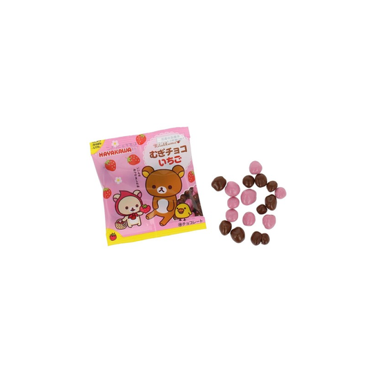 CIOCCOLATINI RILAKKUMA CROCCANTI AL GUSTO FRAGOLA