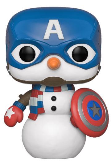 Marvel Holiday POP! Marvel Vinyl Figure 532 Captain America 9 cm