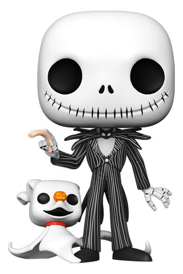 Nightmare before Christmas Super Sized POP! Disney Vinyl Figure 809 Jack w/Zero 25 cm
