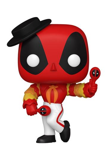 Marvel Deadpool 30th Anniversary Funko POP! Vinyl Figure 778 Flamenco Deadpool 9 cm Figure POP! Marvel