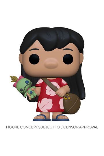 Lilo & Stitch Funko POP! Disney Vinyl Figure 1043 Lilo w/Scrump 9 cm