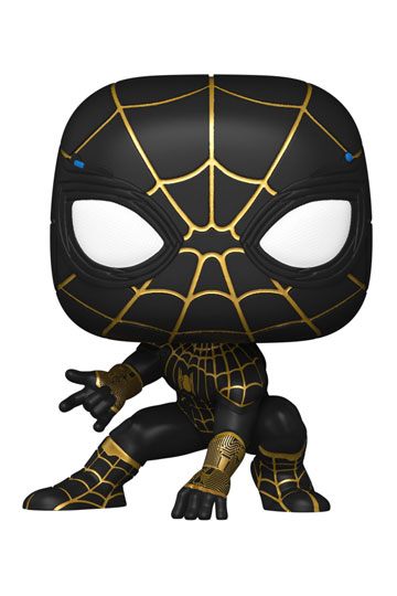 Spider-Man : No Way Home Funko POP! Vinyl Figure 911 Spider-Man (Black & Gold Suit) 9 cm cm