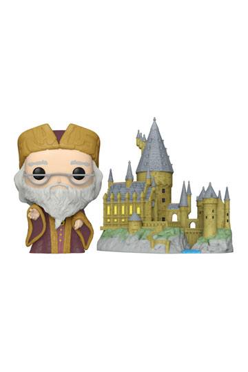 Harry Potter Funko POP! Town Vinyl Figure 27 Dumbledore w/Hogwarts 9 cm