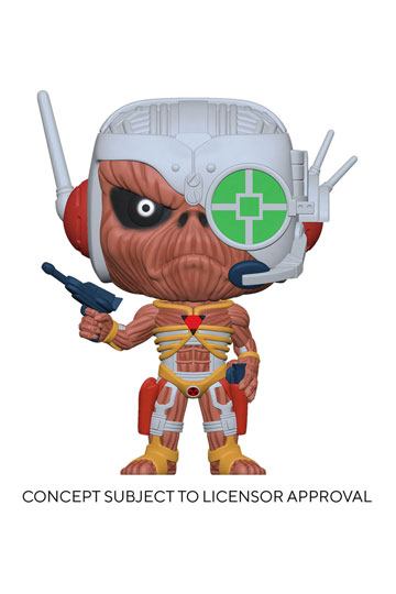 Iron Maiden Funko POP! Rocks Vinyl Figures 248 Eddie - Somewhere in Time 9 cm