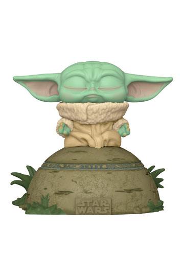 Star Wars The Mandalorian FUNKO POP! Deluxe Vinyl Figure 485 The Child using the Force 9 cm