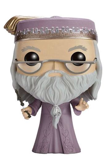 Harry Potter Funko POP! Movies Vinyl Figure 15 Dumbledore with Wand 9 cm