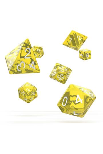 Oakie Doakie Dice RPG Set Translucent - Yellow (7)