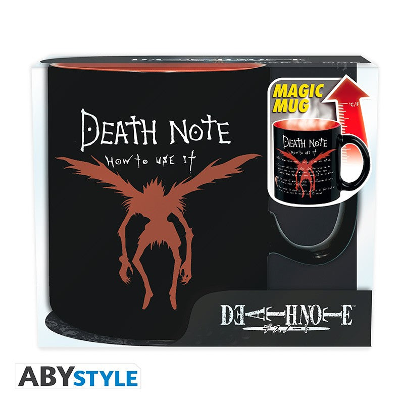 ABYMUGA034 - DEATH NOTE - TAZZA HEAT CHANGE 460ML - KIRA & RYUK