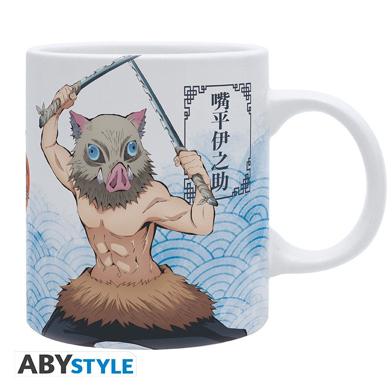 ABYMUGA158- DEMON SLAYER - TAZZA 320ML ZENITSU E INOSUKE