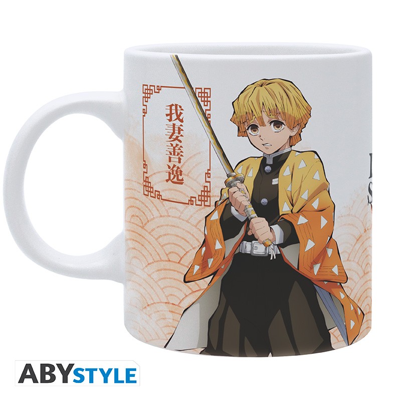 ABYMUGA158- DEMON SLAYER - TAZZA 320ML ZENITSU E INOSUKE