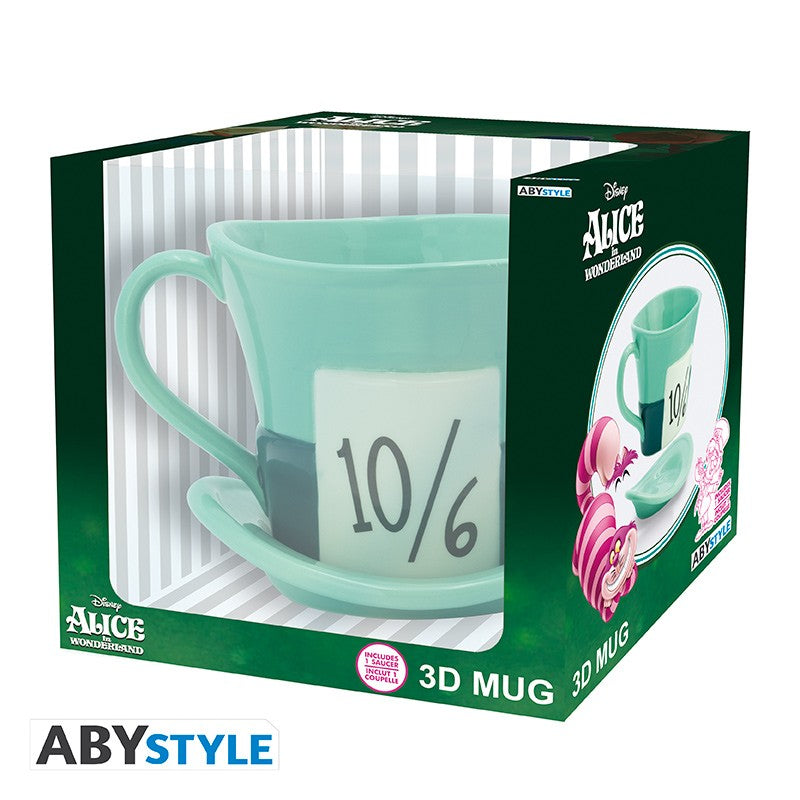 ABYMUG755 - DISNEY - TAZZA 3D 270ML - ALICE MAD HATTER HAT