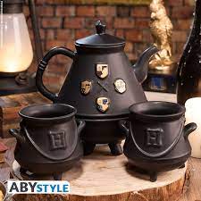 ABYTAB024 - HARRY POTTER - TEIERA CON SET DI CALDERONI