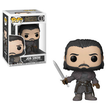 GAME OF THRONES - POP FUNKO VINYL FIGURE 61 JON SNOW 9CM - NEW YORK TOY FAIR