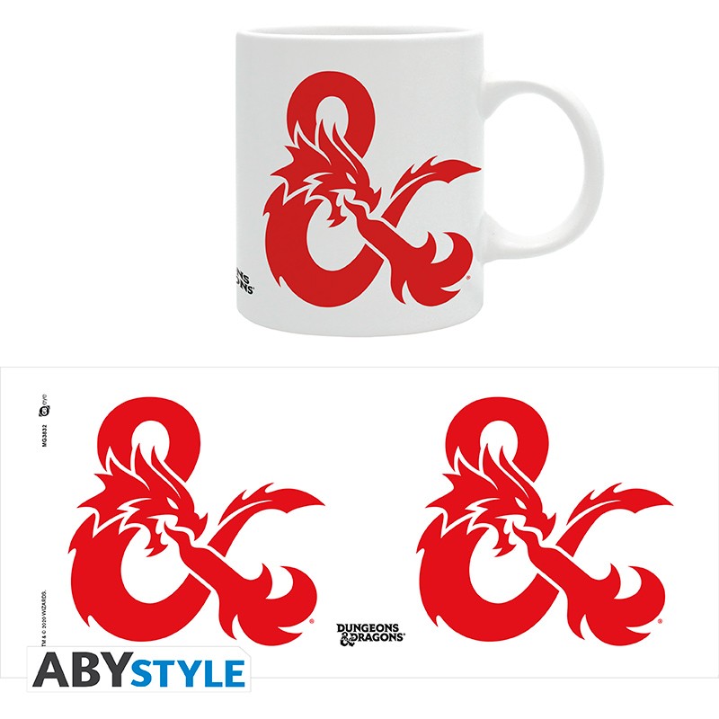 MG3832 DUNGEONS & DRAGON - MUG LOGO