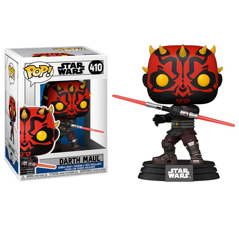 Star Wars : Clone Wars Funko POP! Star Wars Vinyl Figure 410 Darth Maul 9 cm