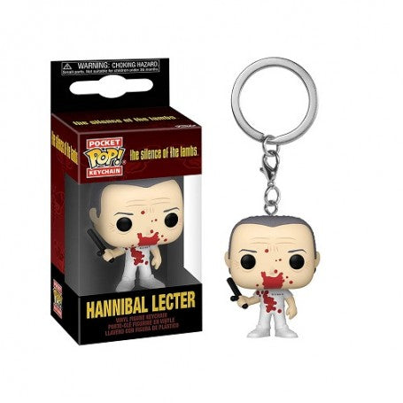 Hannibal Lecter The Silence of the lambs Pocket Funko POP! Hannibal Vinyl Keychains 4 cm