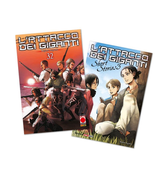L'ATTACCO DEI GIGANTI 32 - VARIANT CON SHORT STORIES 3 ALLEGATO