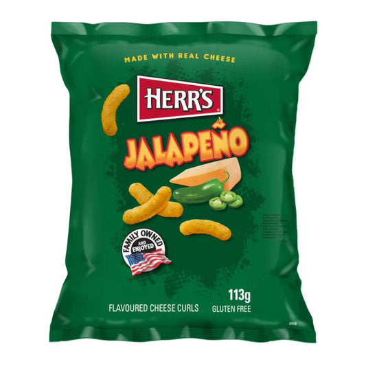 Herr’s Jalapeno Curls Patatine (113g)