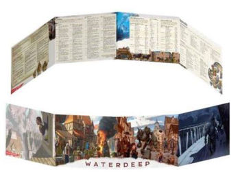 D&D 5A EDIZIONE ITA - SCHERMO DEL DUNGEON MASTER WATERDEEP