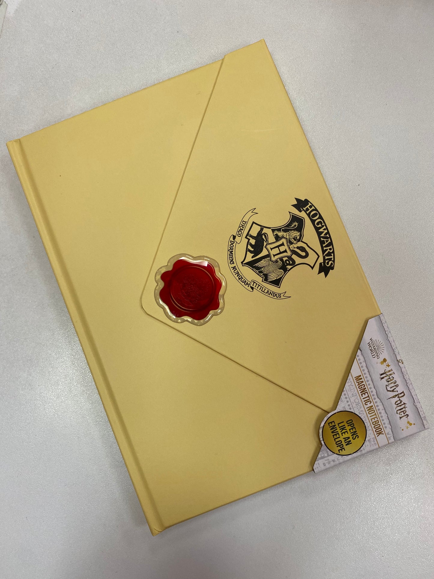 HARRY POTTER NOTEBOOK LETTERA HOGWARTS