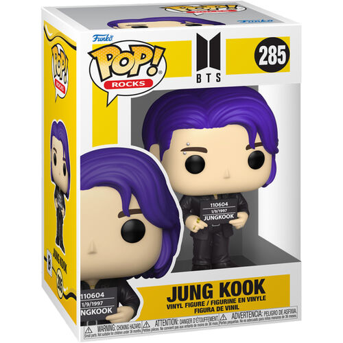 BTS FUNKO POP! Rocks Vinyl Figure 285 Butter Jung Kook 9 cm