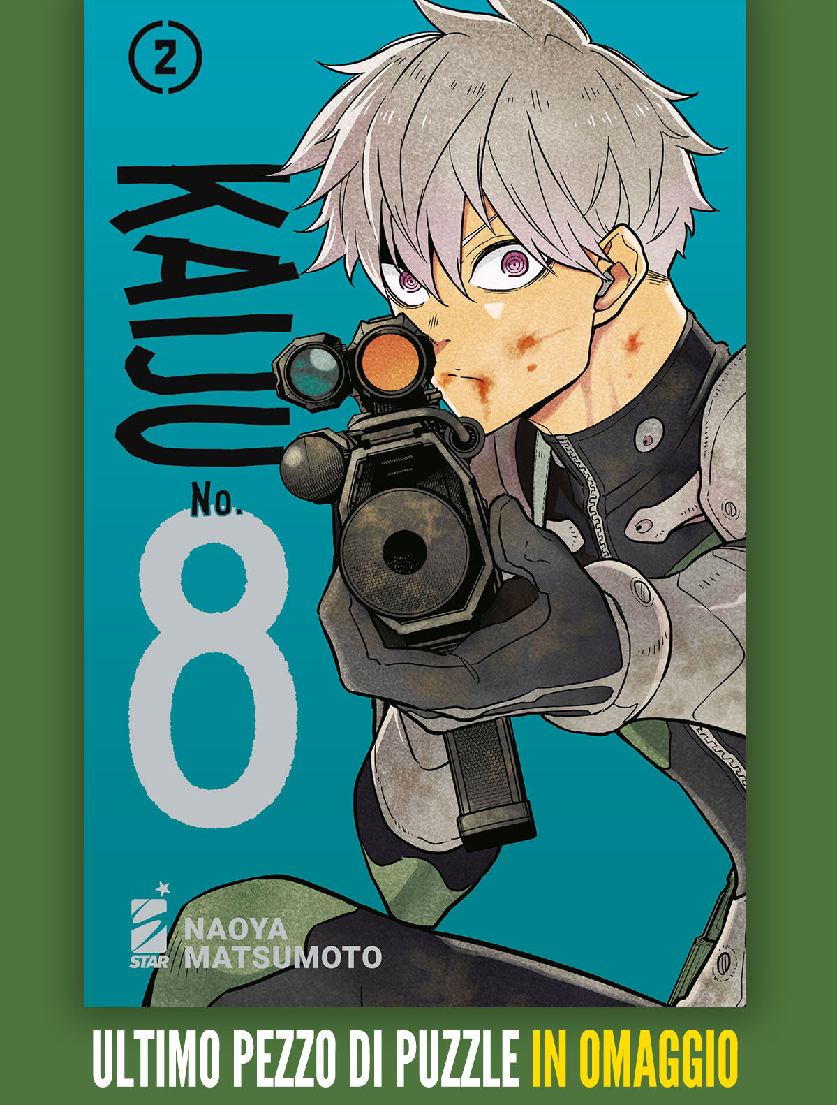 KAIJU NO.8 VOL.2 con Puzzle
