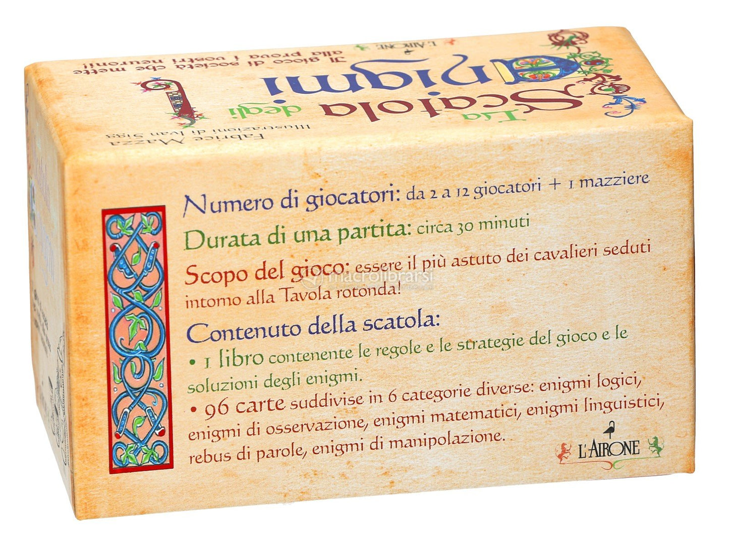 LA SCATOLA DEGLI ENIGMI. Il gioco di società che mette alla prova i vostri neuroni!