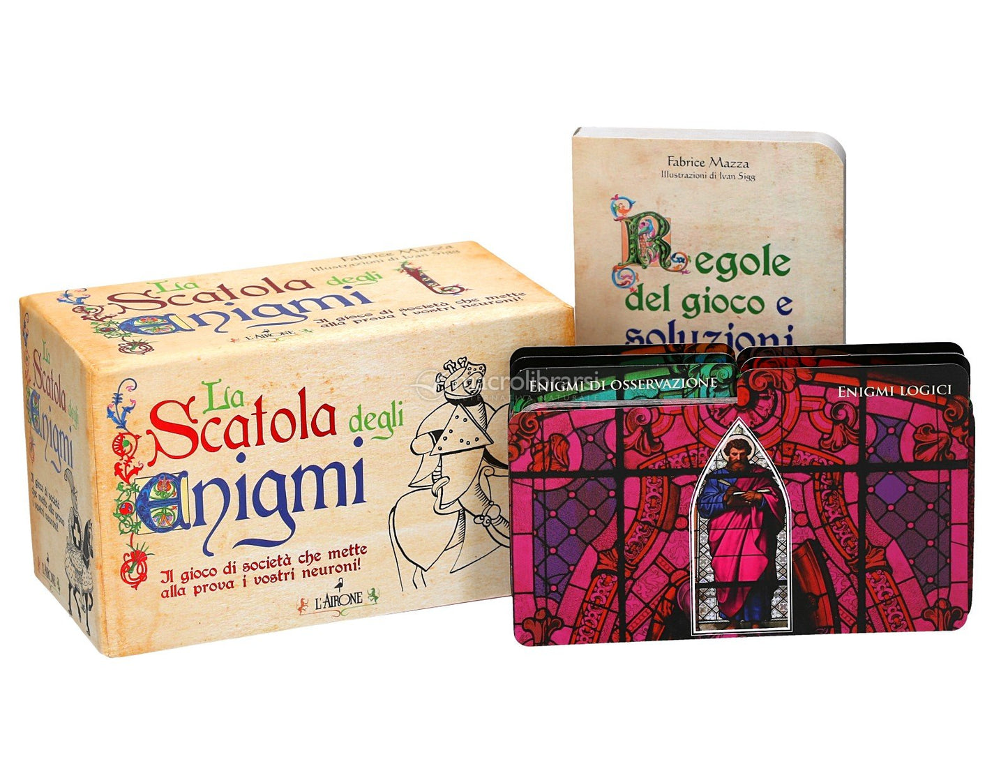 LA SCATOLA DEGLI ENIGMI. Il gioco di società che mette alla prova i vostri neuroni!