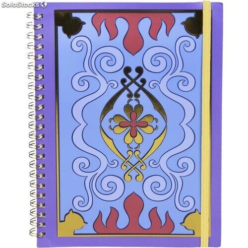 QUADERNO CON ANELLI ALADDIN DISNEY