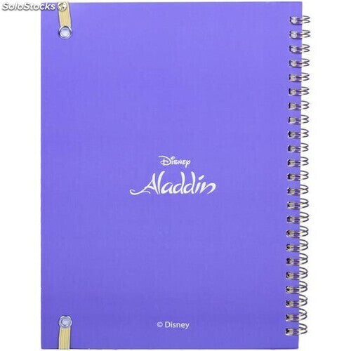QUADERNO CON ANELLI ALADDIN DISNEY