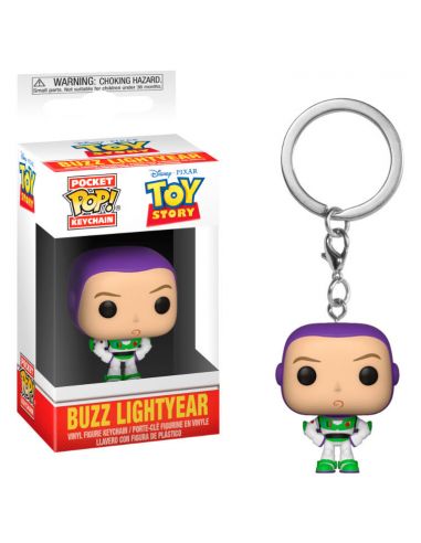 DISNEY - TOY STORY - POP FUNKO VINYL KEYCHAIN BUZZ LIGHTYEAR 4CM